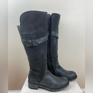Women's Bos & Co Palma Tall Waterproof Suede Leather Boots